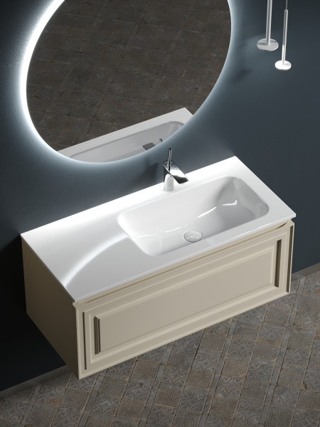 Тумба под раковину Sancos  Very VR100RCE Beige Soft